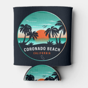 Rafraîchisseur Pour Canette Coronado Beach California Retro Sunset Souvenirs