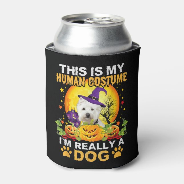 Rafraîchisseur Pour Canette Costume de chien d'Halloween (Can devant)