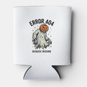 Rafraîchisseur Pour Canette Costume Halloween 404 Citrouille Fantôme Erreur De