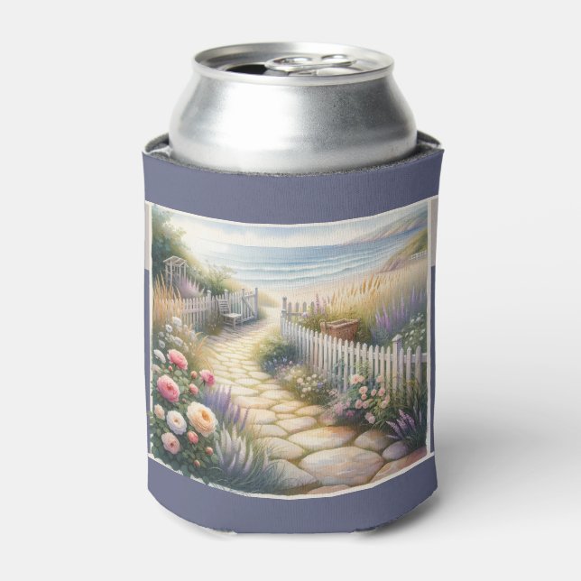 Rafraîchisseur Pour Canette Cottage Garden Path to the Sea (Can devant)