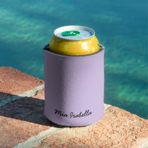 Rafraîchisseur Pour Canette Couleur de tendance - Le Nom Violet Doux peut refr