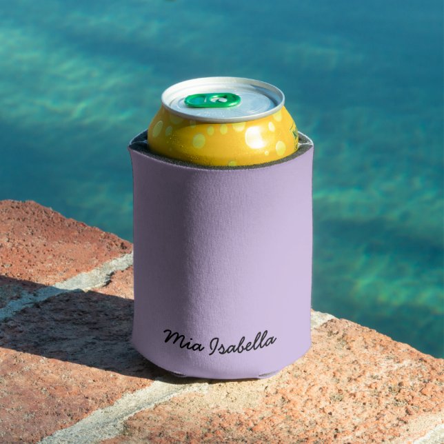 Rafraîchisseur Pour Canette Couleur de tendance - Le Nom Violet Doux peut refr (Piscine in situ)