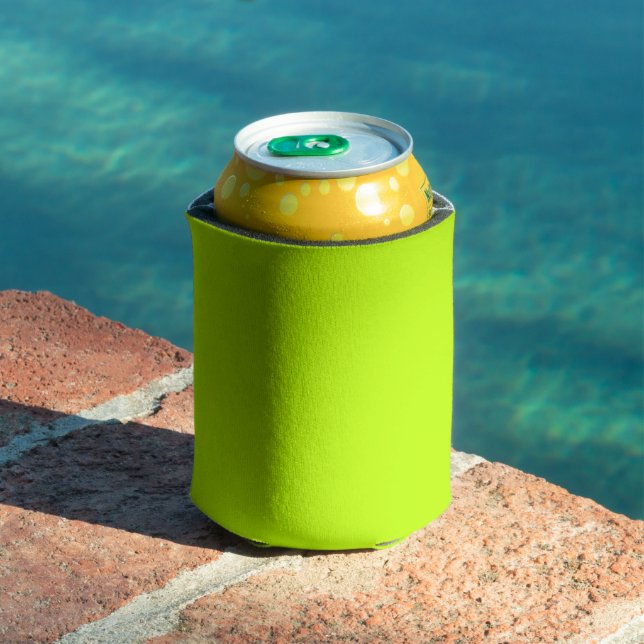 Rafraîchisseur Pour Canette Couleur solide de chaux amère (Piscine in situ)