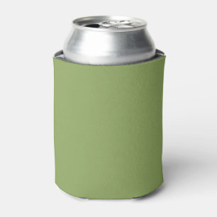Rafraîchisseur Pour Canette Couleur Uni Vert Olive Sauge