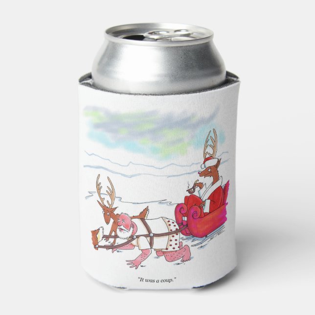 Rafraîchisseur Pour Canette Coup de Père Noël peut refroidir (Can devant)