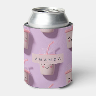 Rafraîchisseur Pour Canette Coupe personnalisée Cute Kawaii Pastel Smoothie