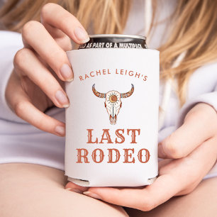 Rafraîchisseur Pour Canette Cowgirl du désert dernier rodéo