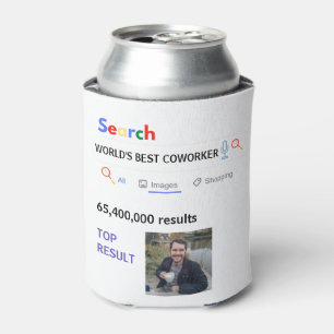 Rafraîchisseur Pour Canette Coworker PHOTO Cadeaux Boss Infirmière Enseignant