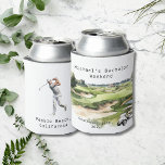 Rafraîchisseur Pour Canette Crayon personnalisé | Golf Bachelor Party<br><div class="desc">Crayon personnalisé | Golf Bachelor Party Personnalisé Can Coolers sont les gardiens parfaits pour vos amis de se souvenir de votre journée spéciale. Bravo à une fête de célibataire amusante et mémorable ! Ajoutez votre libellé personnalisé à cette conception à l'aide des cases "Modifier ce modèle de conception" situées à...</div>