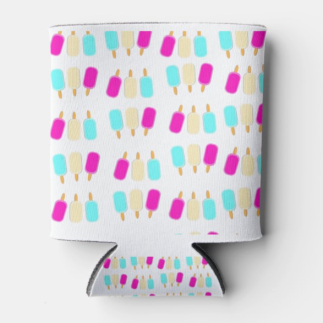 Rafraîchisseur Pour Canette crème glglace trois couleurs (Devant)