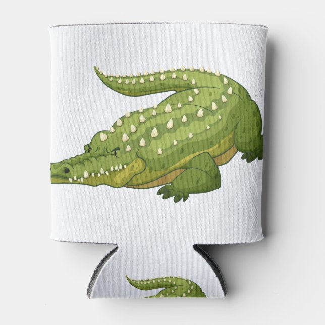 Rafraîchisseur Pour Canette Crocodile vert (Devant)
