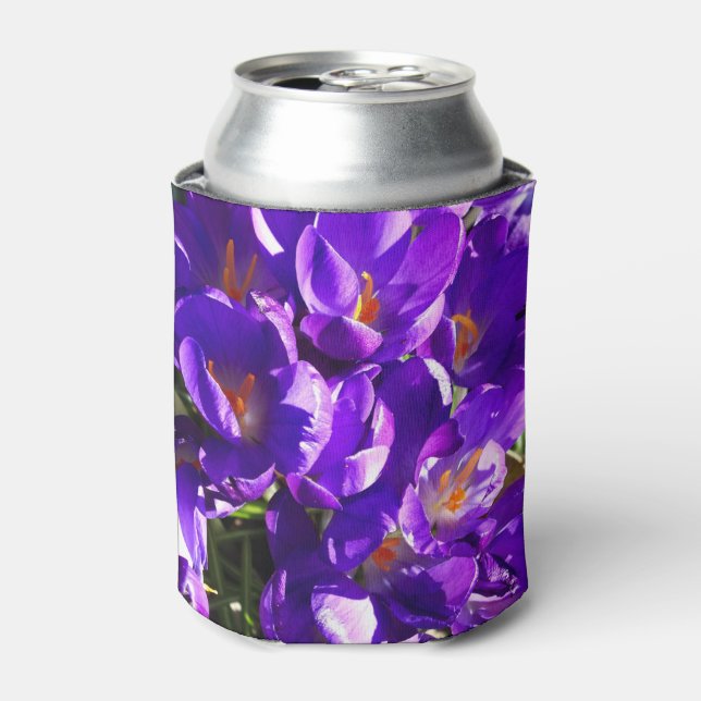 RAFRAÎCHISSEUR  POUR CANETTE CROCUS DE PRINTEMPS (Can devant)