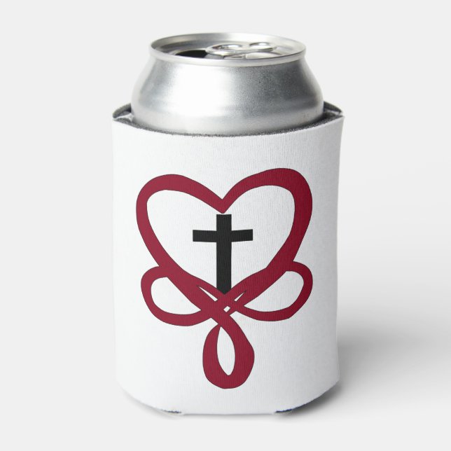 Rafraîchisseur Pour Canette Croix chrétienne de l'infini (Can devant)