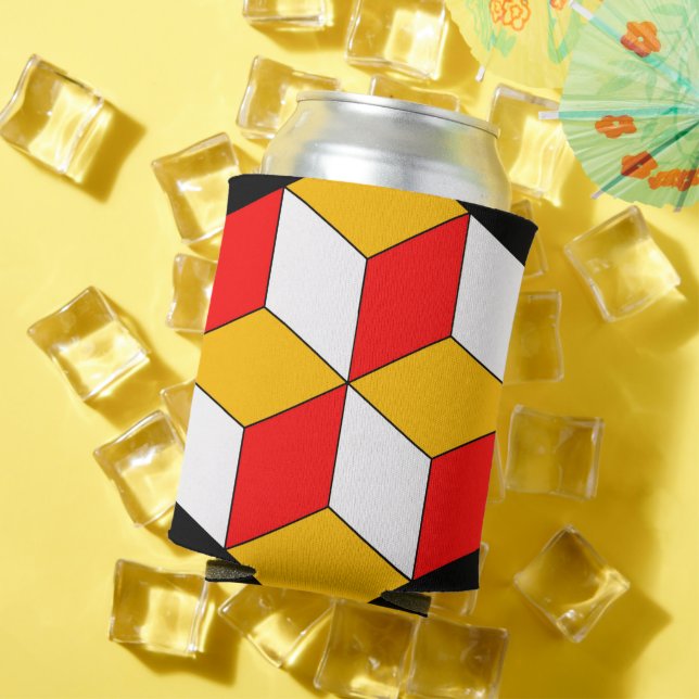 Rafraîchisseur Pour Canette cubes 3d (Été in situ)