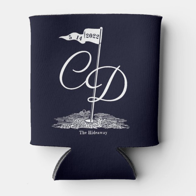 Rafraîchisseur Pour Canette Cuire à la mousse de logo personnalisée (Devant)