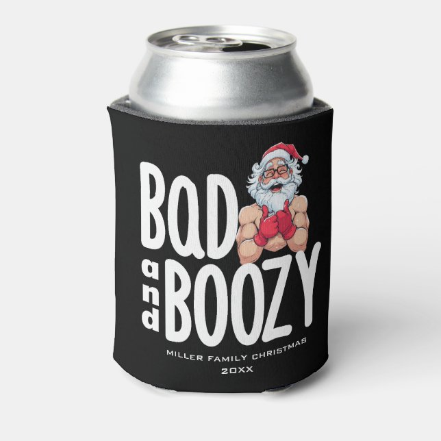 Rafraîchisseur Pour Canette Custom Christmas Party Beer Cooler - Personalized  (Can Dos)