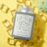 Rafraîchisseur Pour Canette Custom Luxe Las Vegas Bachelorette Party<br><div class="desc">Custom Luxe Las Vegas Bachelorette Party</div>