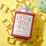Rafraîchisseur Pour Canette Custom Luxe Las Vegas Bachelorette Party<br><div class="desc">Custom Luxe Las Vegas Bachelorette Party</div>