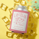 Rafraîchisseur Pour Canette Custom Luxe Las Vegas Bachelorette Party<br><div class="desc">Custom Luxe Las Vegas Bachelorette Party</div>