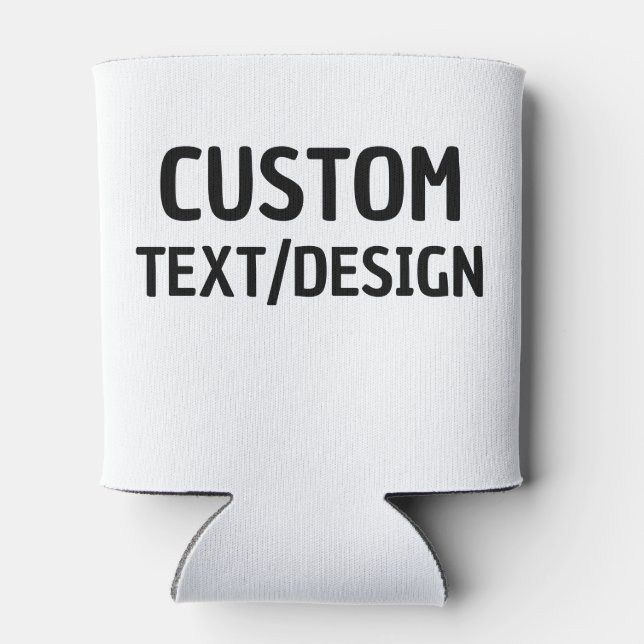 Rafraîchisseur Pour Canette Custom Personalized Cooler (Dos)