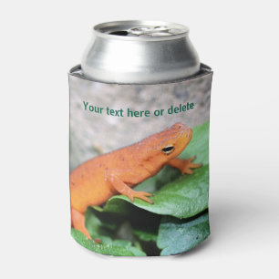 Rafraîchisseur Pour Canette Cute Orange Salamander Nature Personnalisée