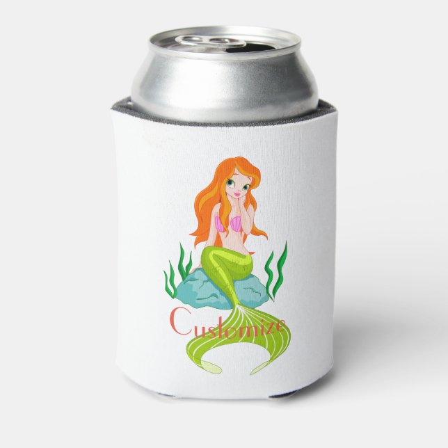 Rafraîchisseur Pour Canette Cute Sirène Redhead Thunder_Cove (Can Dos)