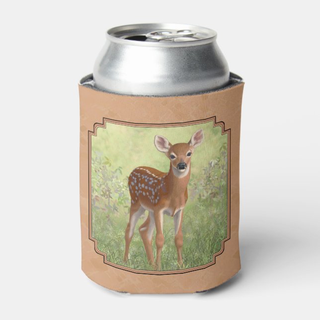 Rafraîchisseur Pour Canette Cute Whitetail Fawn (Can devant)