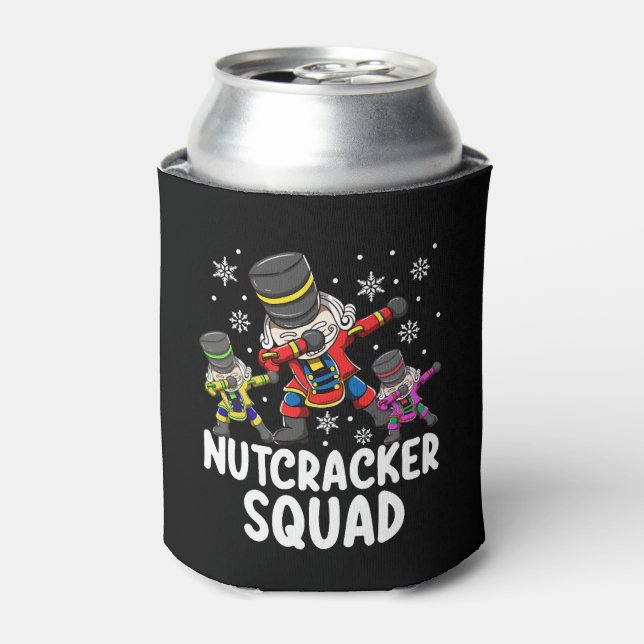 Rafraîchisseur Pour Canette Dabbing Nutcracker Cousin Squad drôle Matching (Can devant)