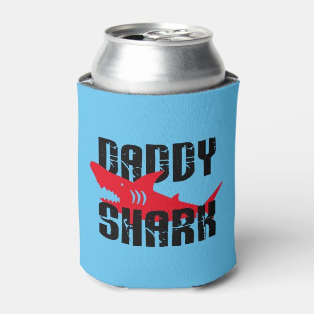 Rafraîchisseur Pour Canette Daddy Shark Worn Graphic (Can devant)