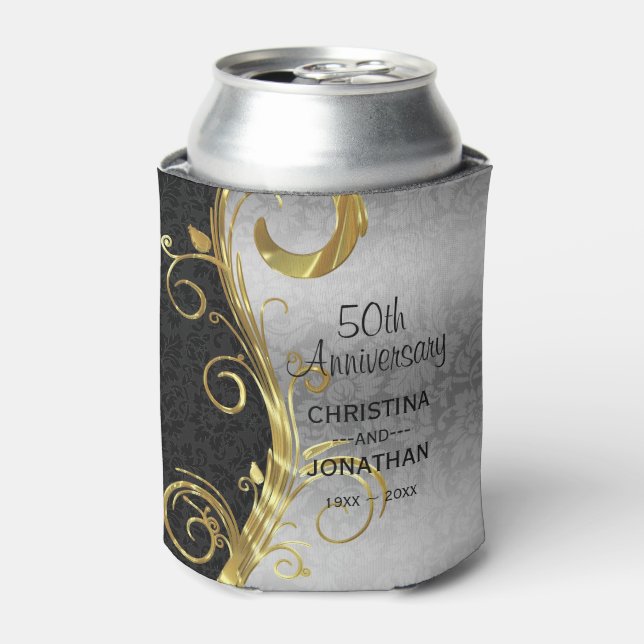 Rafraîchisseur Pour Canette Damas florales (Can devant)