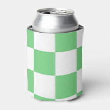 Damier vert et blanc Classique Retro Checks