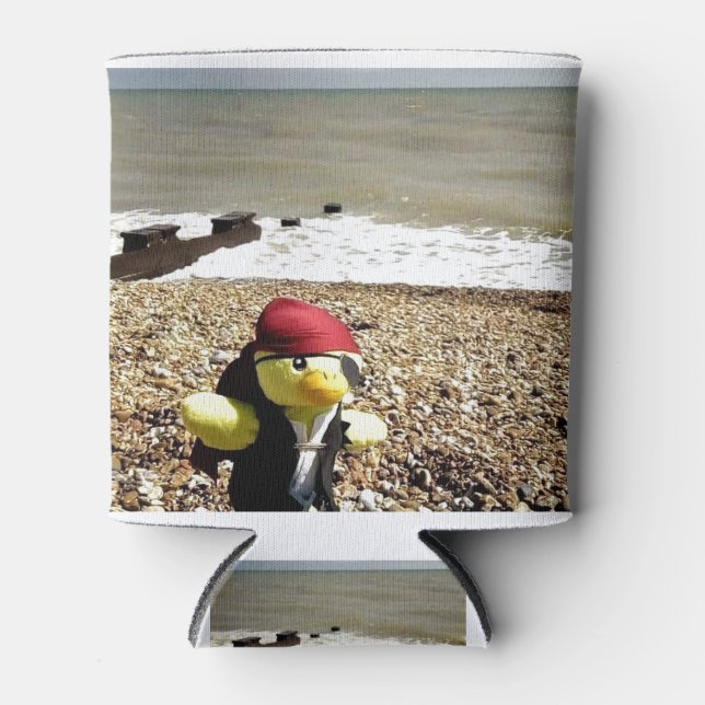 Rafraîchisseur Pour Canette Danny Duck le pirate (Devant)