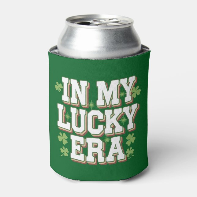 Rafraîchisseur Pour Canette Dans Ma Lucky Era Saint Patrick's Day Cadeau famil (Can devant)