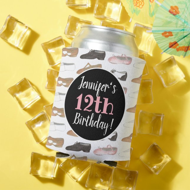 Rafraîchisseur Pour Canette Danse Chaussures Ballet Tap Jazz Lyrique Anniversa (Été in situ)