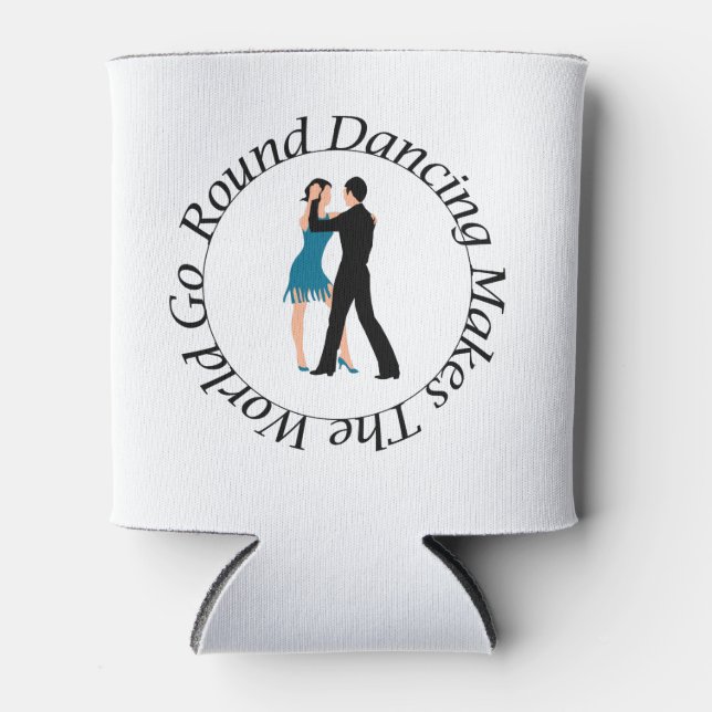 Rafraîchisseur Pour Canette Danse ronde 12 oz Crayon / Coozie (Devant)