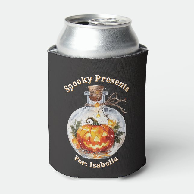 Rafraîchisseur Pour Canette Dark Magic Glowing Jack O Lantern Pumpkin  (Créateur téléchargé)
