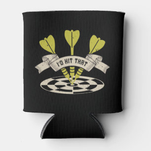 Rafraîchisseur Pour Canette Darts - Je frapperais ce taureau