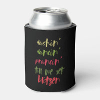 Dashin' Dancin' Prancin' Christmas Can Cooler
