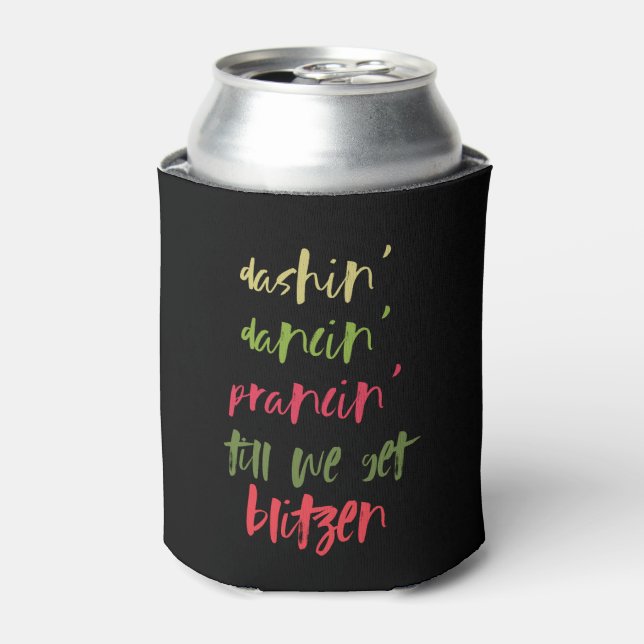 Rafraîchisseur Pour Canette Dashin' Dancin' Prancin' Christmas Can Cooler (Can devant)