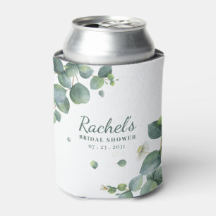 Rafraîchisseur Pour Canette Décoration florale personnalisée de douche de mari