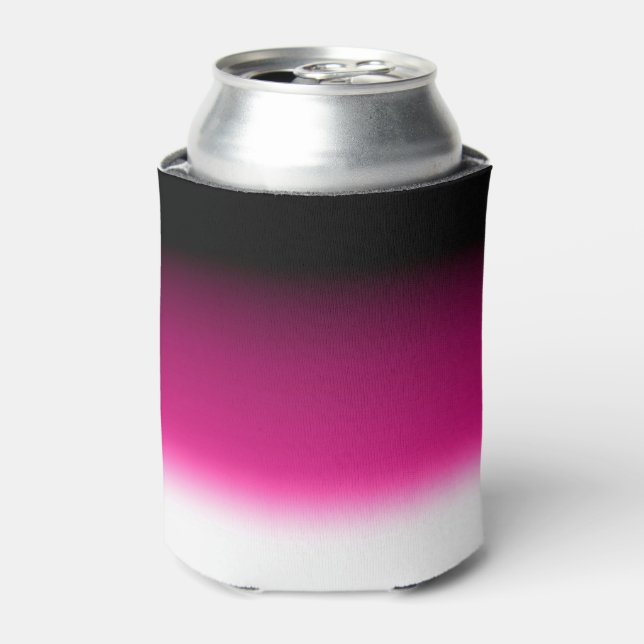 Rafraîchisseur Pour Canette Dégradé blanc rose burgundy (Can devant)
