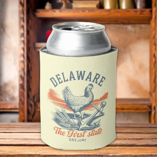 Rafraîchisseur Pour Canette Delaware First State Vintage 