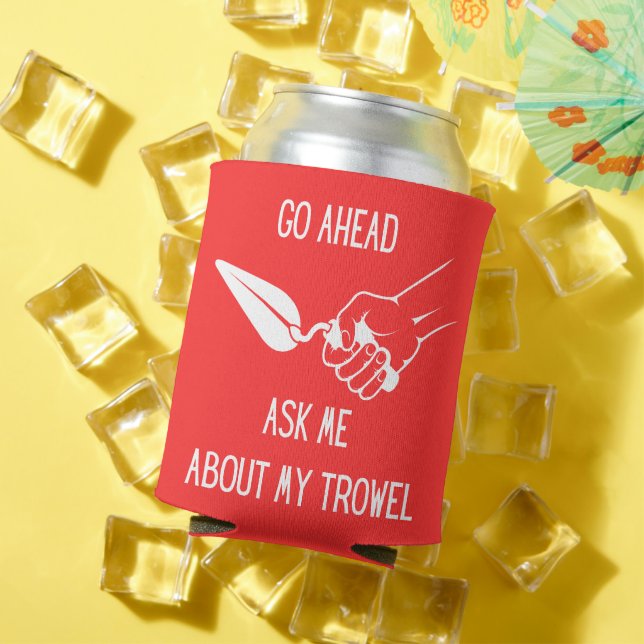 Rafraîchisseur Pour Canette Demandez-moi mon cheval de Troie Koozy (Été in situ)