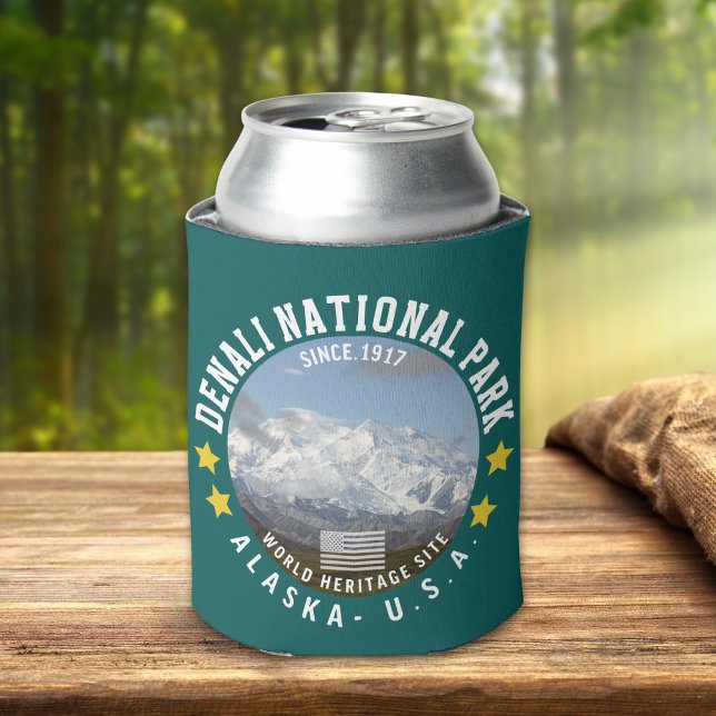 Rafraîchisseur Pour Canette Denali National Park Alaska Since 1917 (Créateur téléchargé)