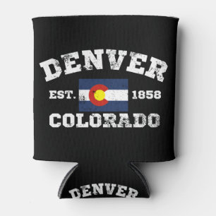 Rafraîchisseur Pour Canette Denver Colorado Retro Vintage