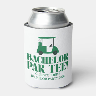 Rafraîchisseur Pour Canette Dernier Golf Country Club Bachelor Noir Vert