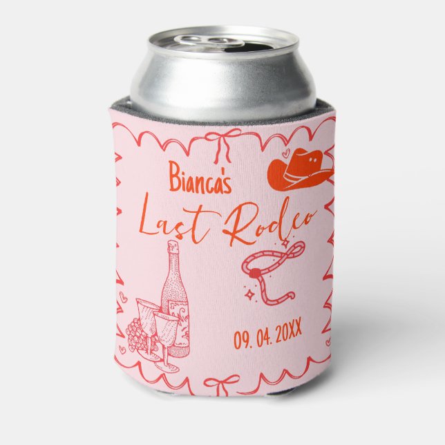 Rafraîchisseur Pour Canette Dernier Rodéo Fête de Bachelorette à Nashville (Can Dos)