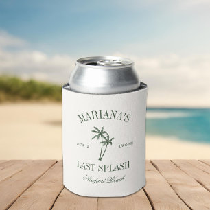 Rafraîchisseur Pour Canette Dernier Splash Beach Palms Bachelorette