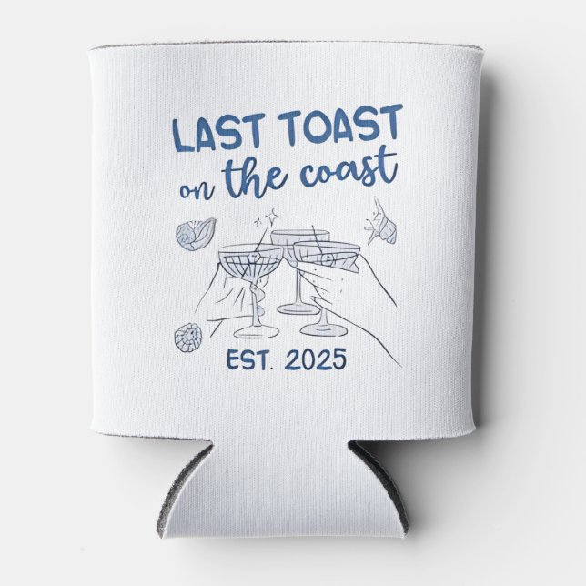 Rafraîchisseur Pour Canette Dernier toast sur la Côte Est 2025 (Devant)