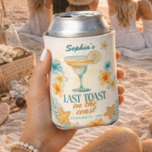 Dernier Toast sur la Côte Tropical Personnalisé